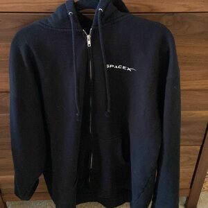 SpaceX black hoodie